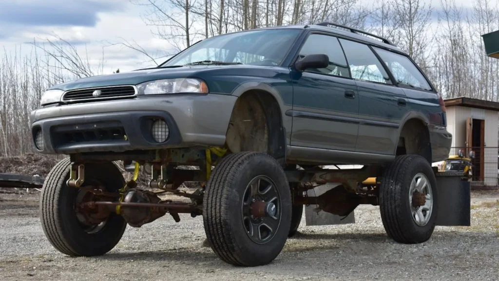 lifted subaru outback